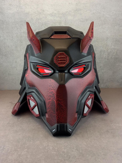 Cyber Samurai Helmet , Inaba Clan