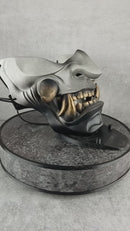 Samurai Half Mask «Grey Wrath»