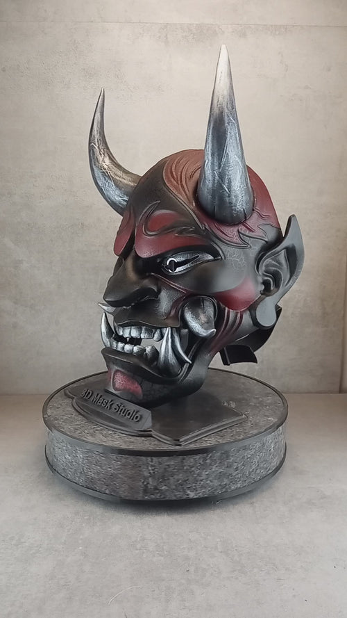 Smoldering Fire Demon Mask