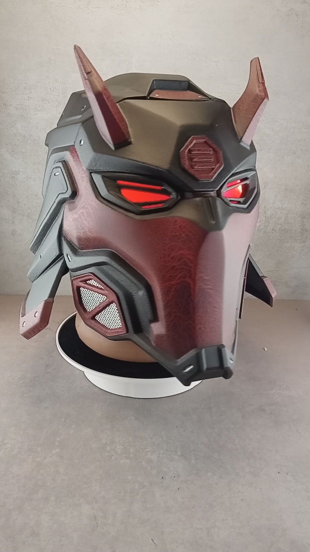 Cyber Samurai Helmet , Inaba Clan